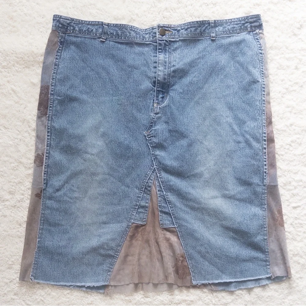 Denim Blue Women's Skirt